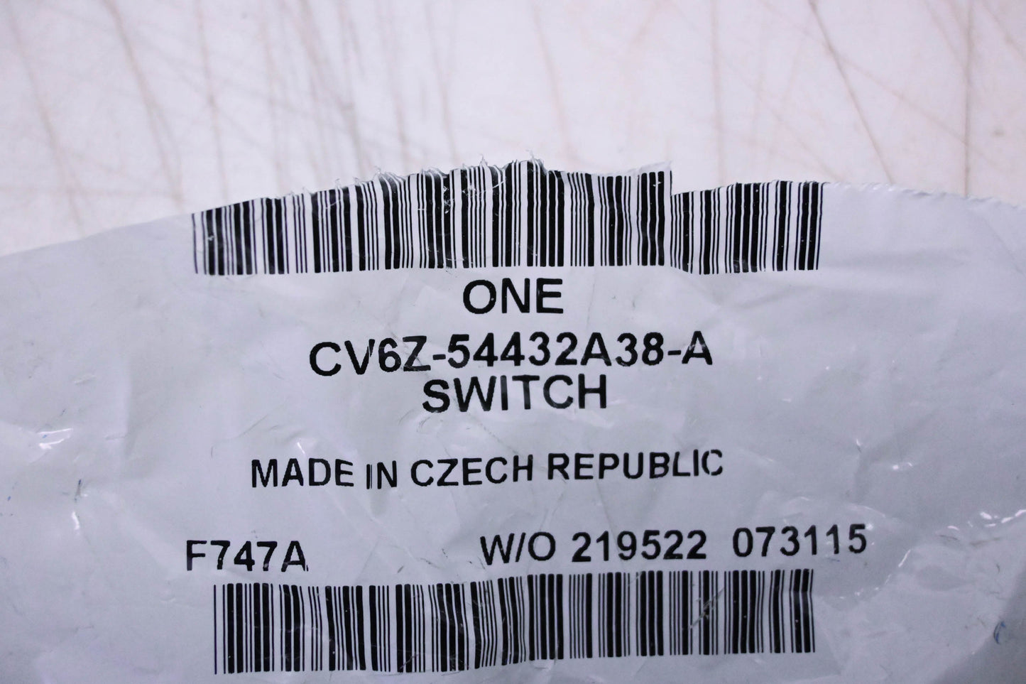 New OEM Ford CV6Z-54432A38-A Rear Liftgate Trunk Switch Assembly NOS