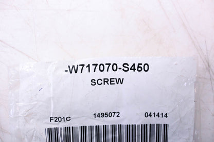 New OEM Ford W717070-S450 Screws Qty 4 NOS