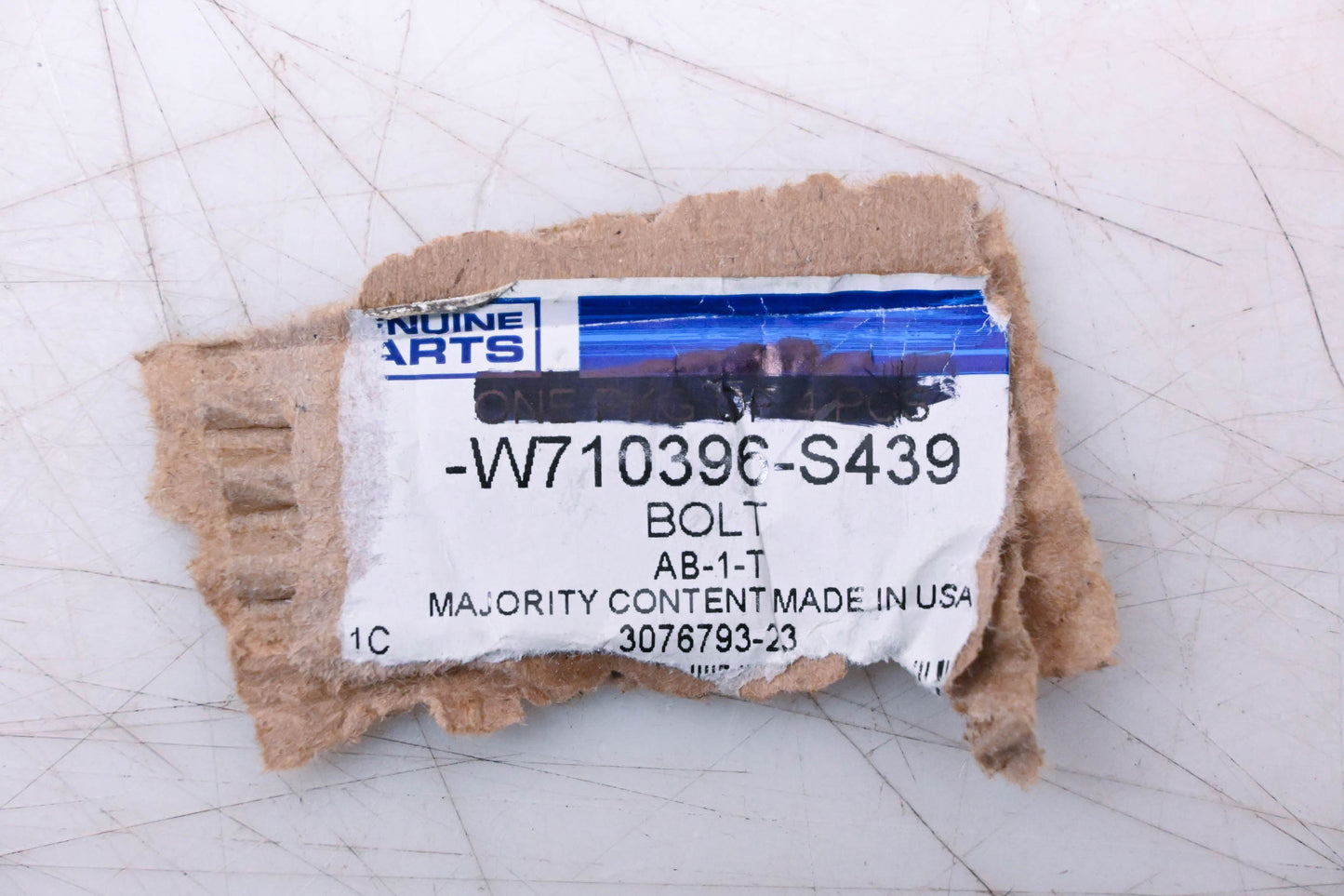 New OEM Ford W710396-S439 Lower Strut Bolt NOS