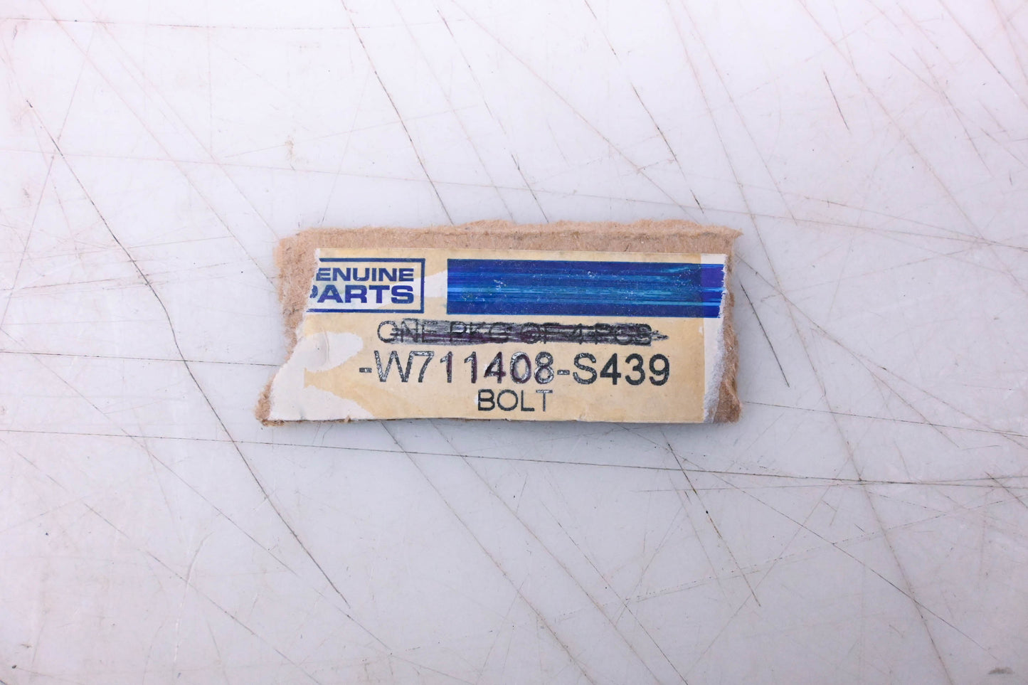 New OEM Ford W711408-S439 Impact Bar Bolt NOS