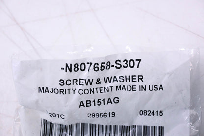 New OEM Ford N807658-S307 Screw & Washer Assembly NOS