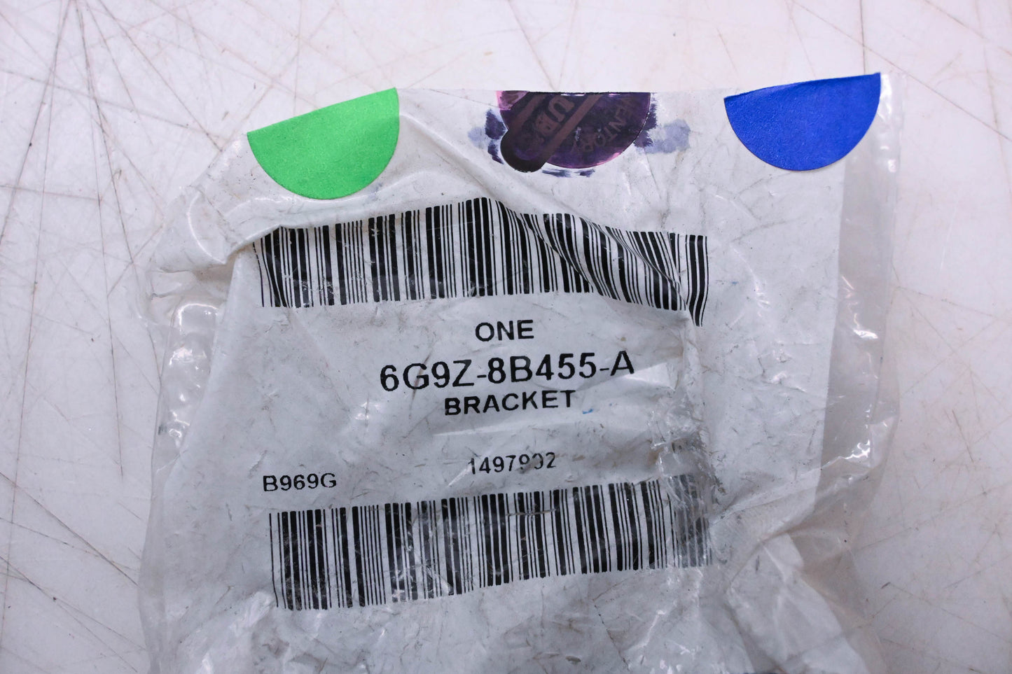 New OEM Ford 6G9Z-8B455-A Upper Radiator Bracket NOS