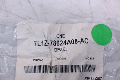New OEM Ford 7L1Z-78624A08-AC Seat Latch Handle Bezel NOS