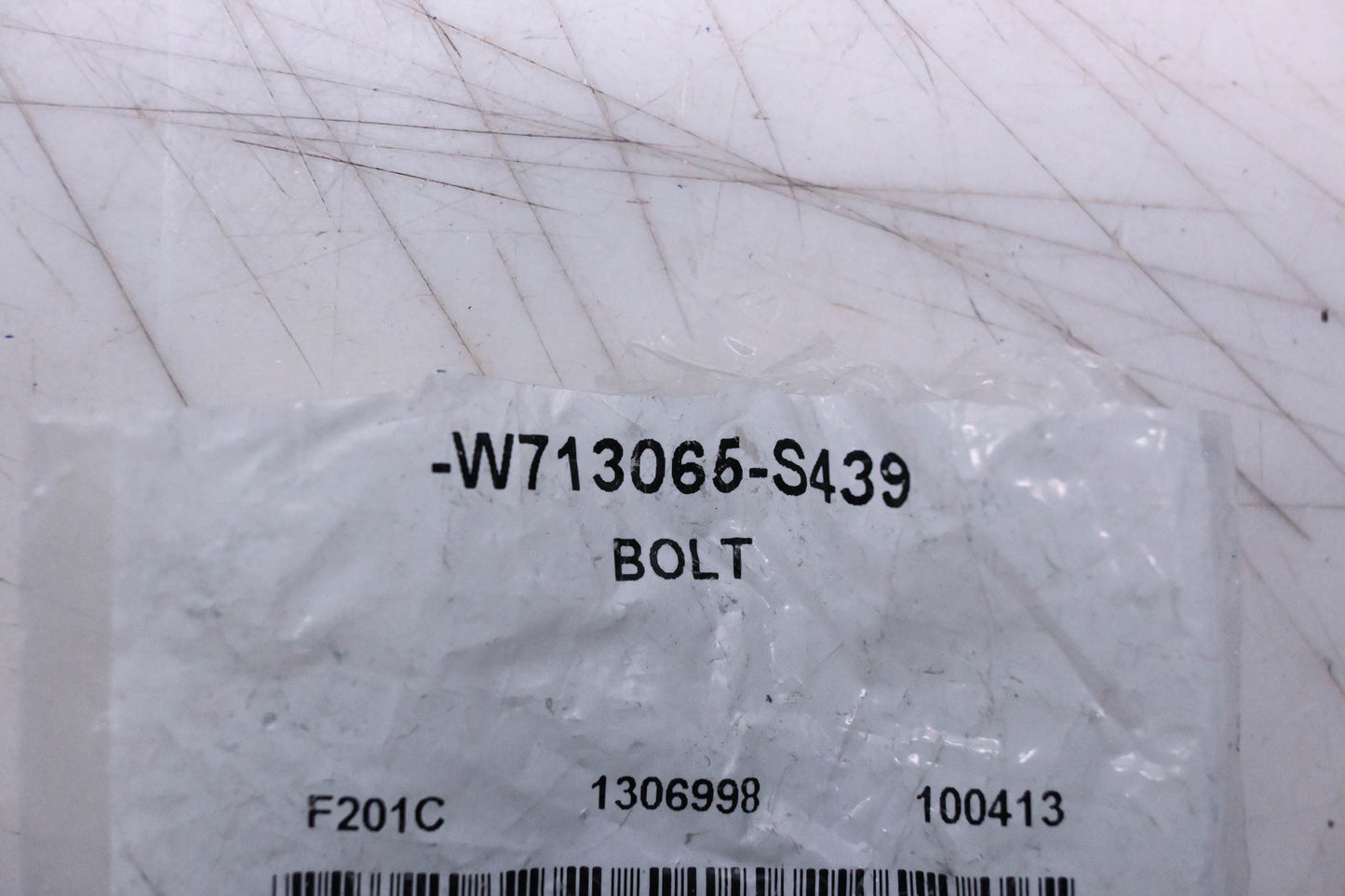 New OEM Ford W713065-S439 Lower Steering Column Shaft Coupling Bolt NOS