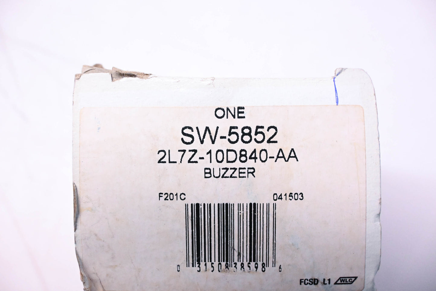 New OEM Motorcraft SW-5852, 2L7Z-10D840-AA Buzzer Assembly NOS