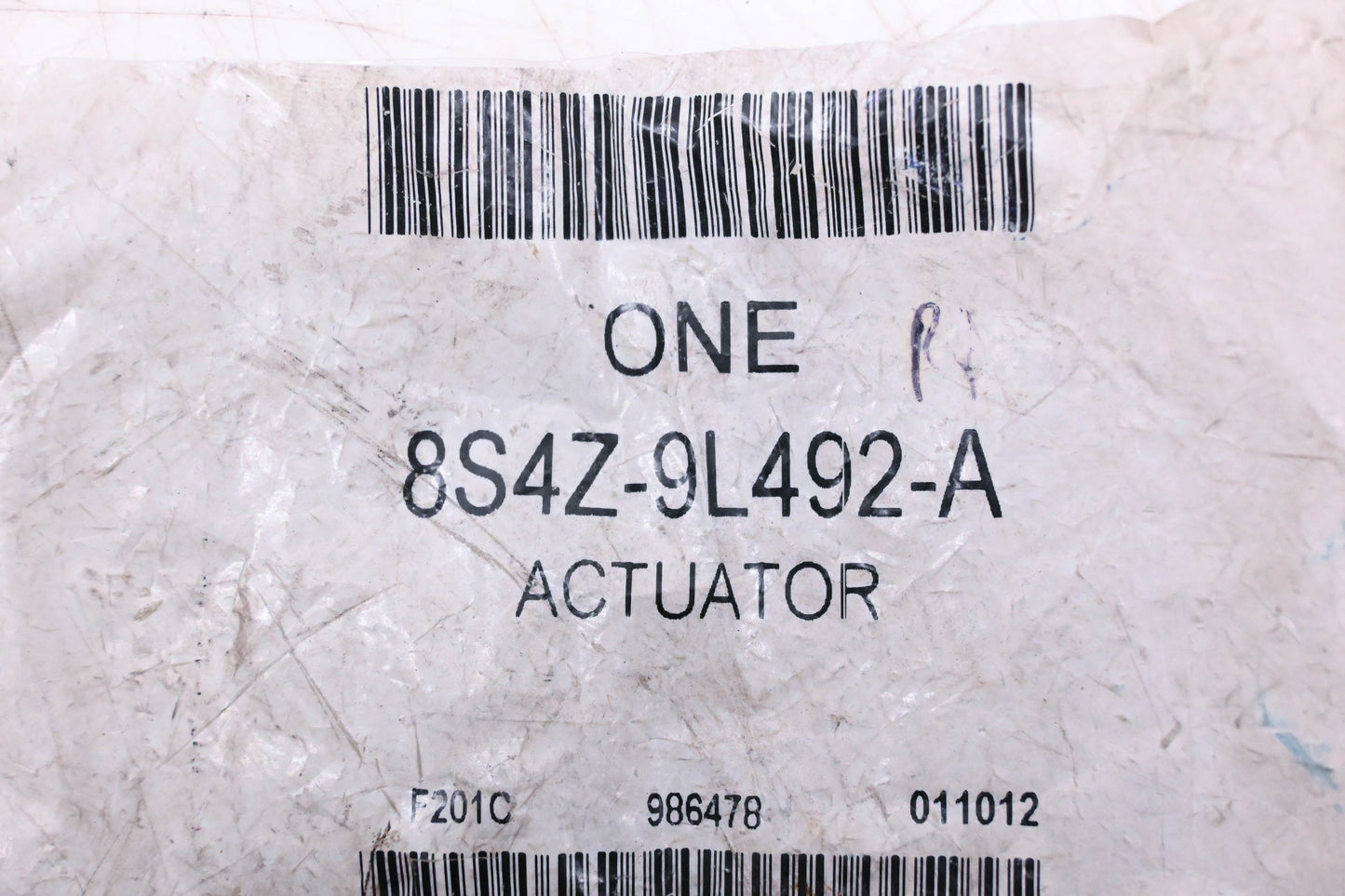 New OEM Ford 8S4Z-9L492-A Actuator Assembly NOS