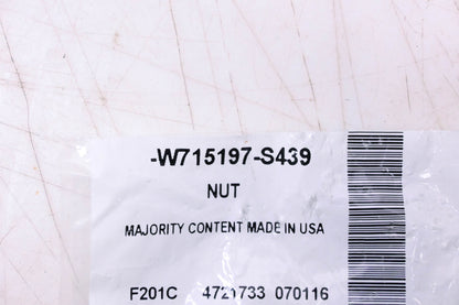New OEM Ford W715197-S439 Side Bracket Retainer Nut NOS