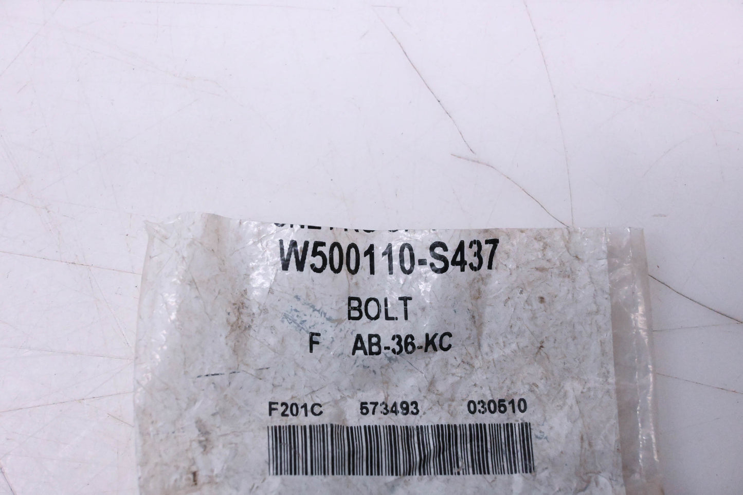 New OEM Ford W500110-S437 Engine Oil Cooler Bolts Qty 2 NOS
