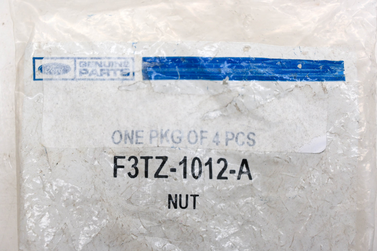 New OEM Ford F3TZ-1012-A, F3TZ1012A Wheel Lug Nuts Qty 4 NOS