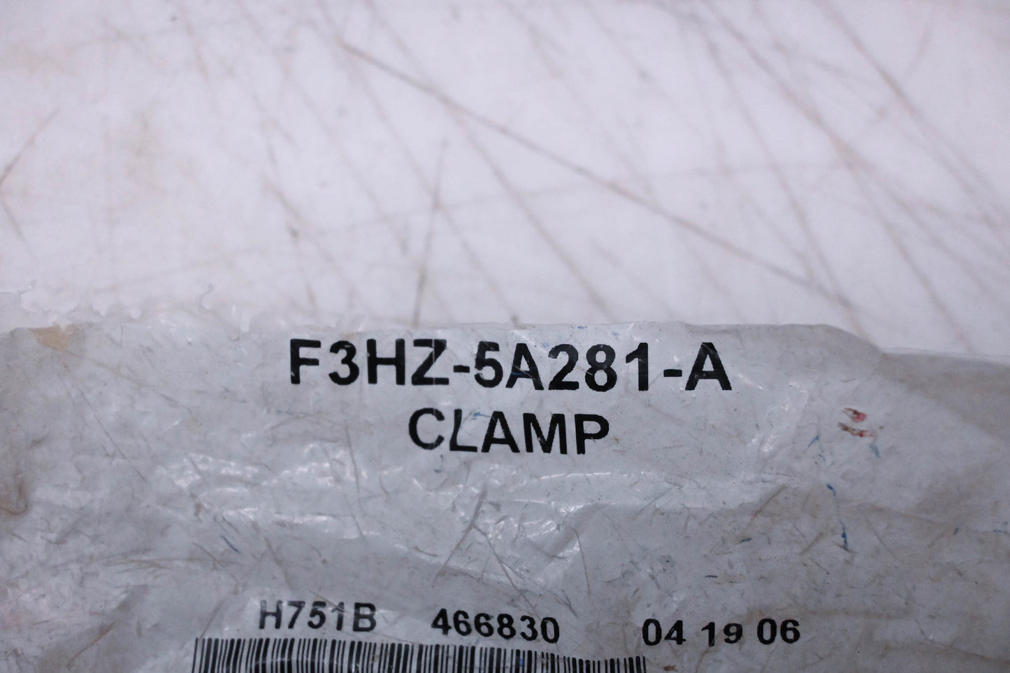 New OEM Ford F3HZ-5A281-A Band Hose Clamp Assembly NOS