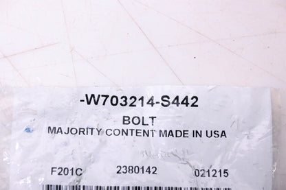 New OEM Ford W703214-S442 Lower Strut Bolt NOS