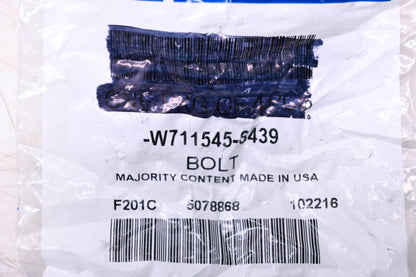 New OEM Ford W711545-S439 Skid Plate Bolt NOS