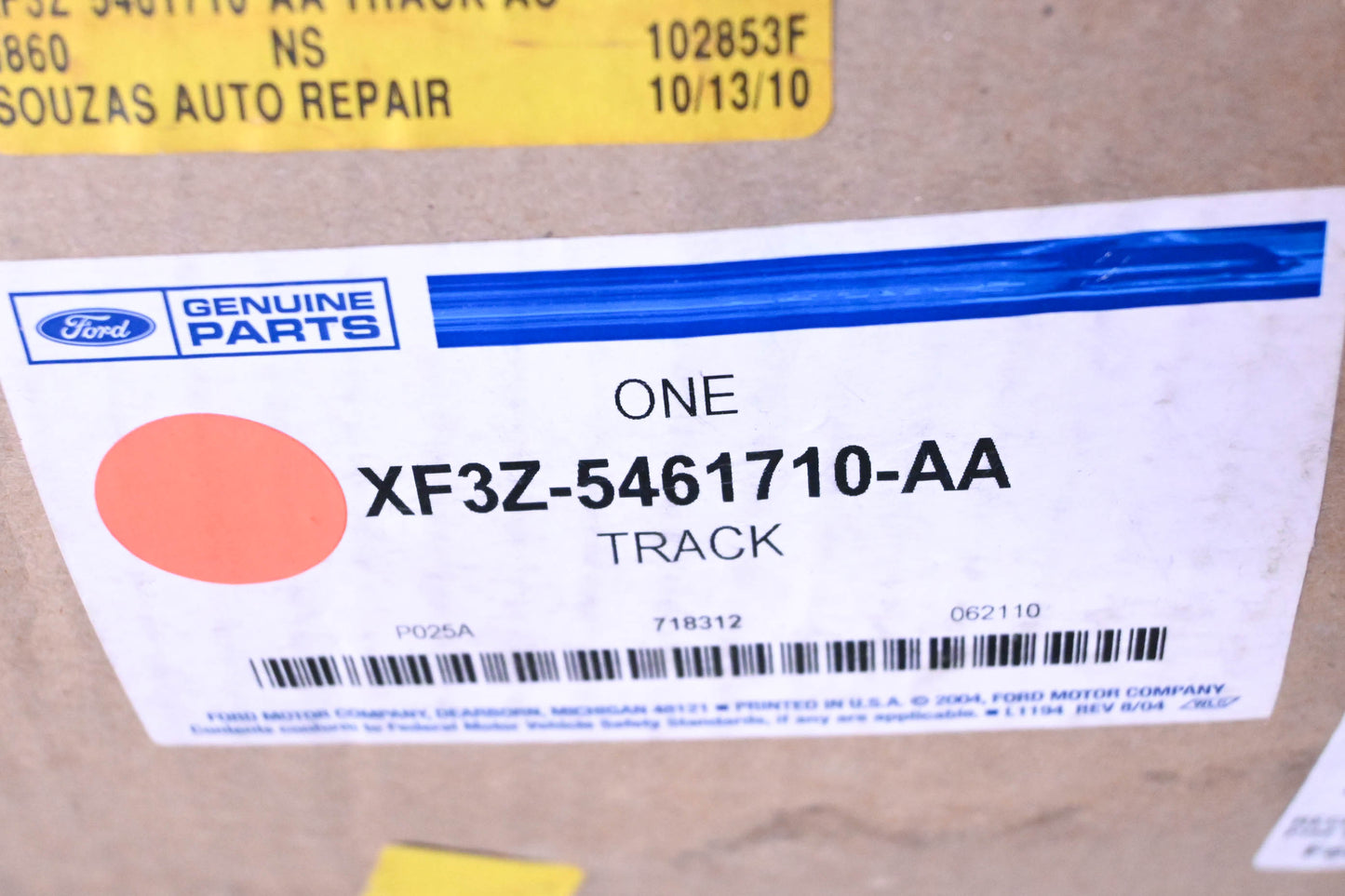 New OEM Ford XF3Z-5461710-AA Seat Track Assembly NOS