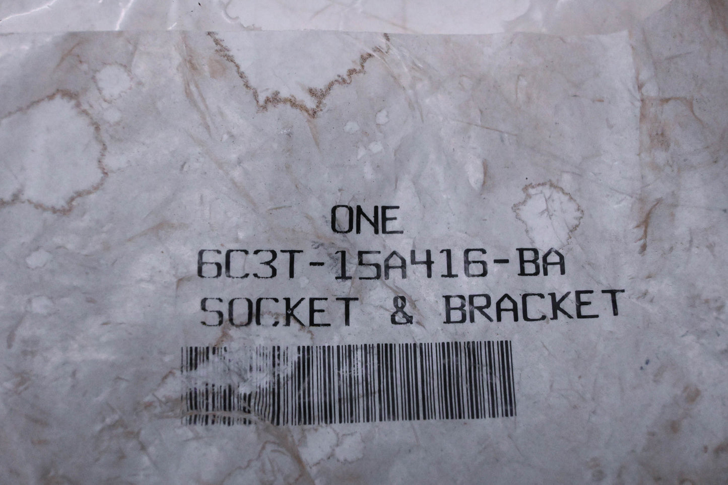 New OEM Ford 6C3T-15A416-BA Trailer Hitch Socket & Bracket Assembly Kit NOS