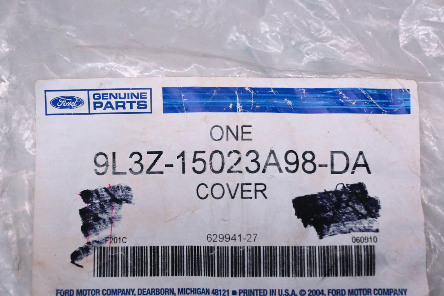 New OEM Ford 9L3Z-15023A98-DA Top Panel Cover NOS