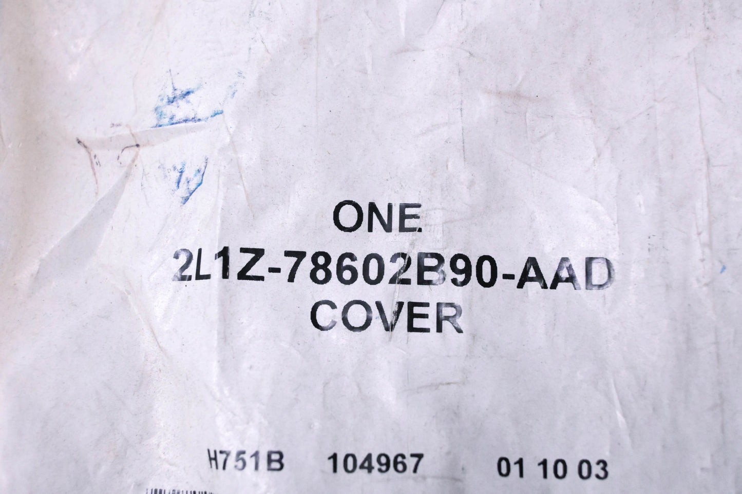 New OEM Ford 2L1Z-78602B90-AAD Cover NOS