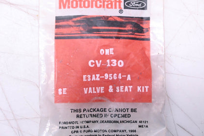 New OEM Motorcraft CV-130, E3AZ-9564-A Carburetor Valve & Seat Kit NOS