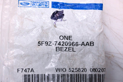 New OEM Ford 5F9Z-7420966-AAB Exterior Door Handle Bezel NOS