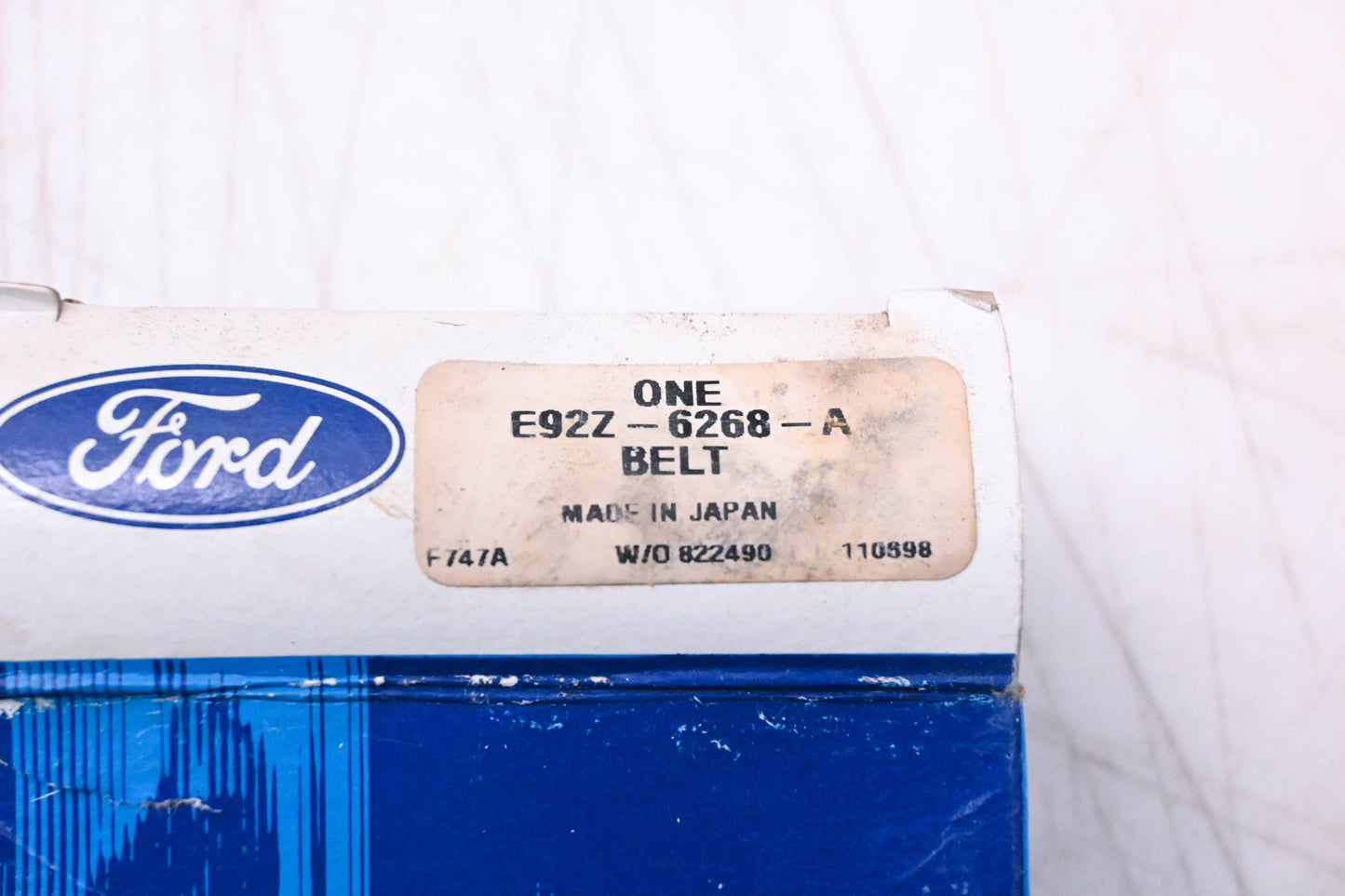 New OEM Ford E92Z-6268-A Engine Timing Belt NOS