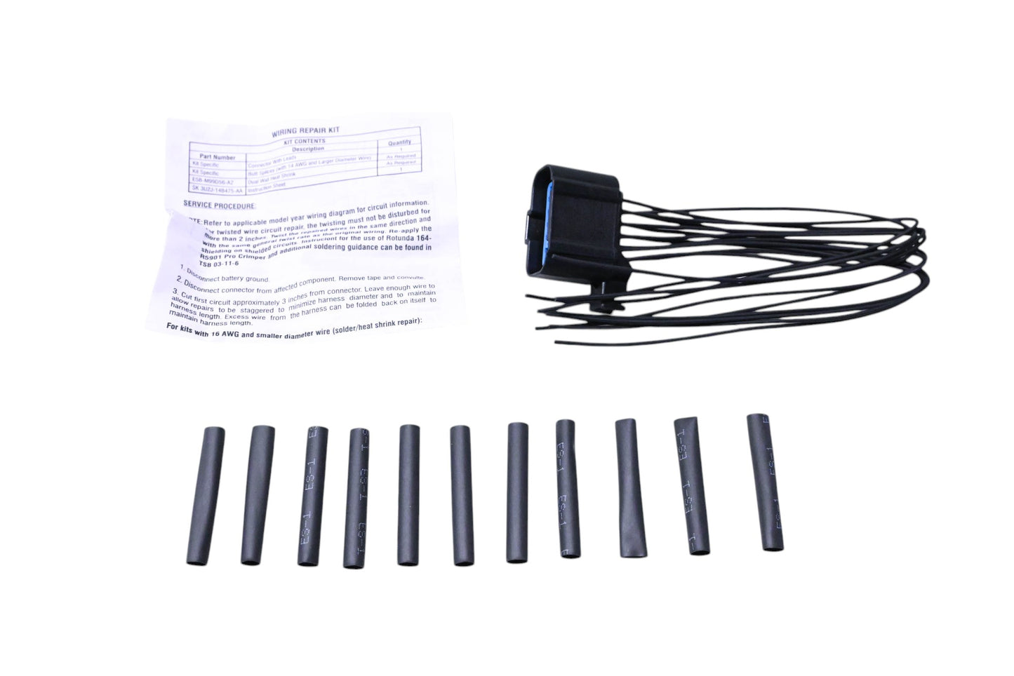 New OEM Motorcraft WPT-7461, 3U2Z-14S411-DPAB Wiring Assembly Kit NOS