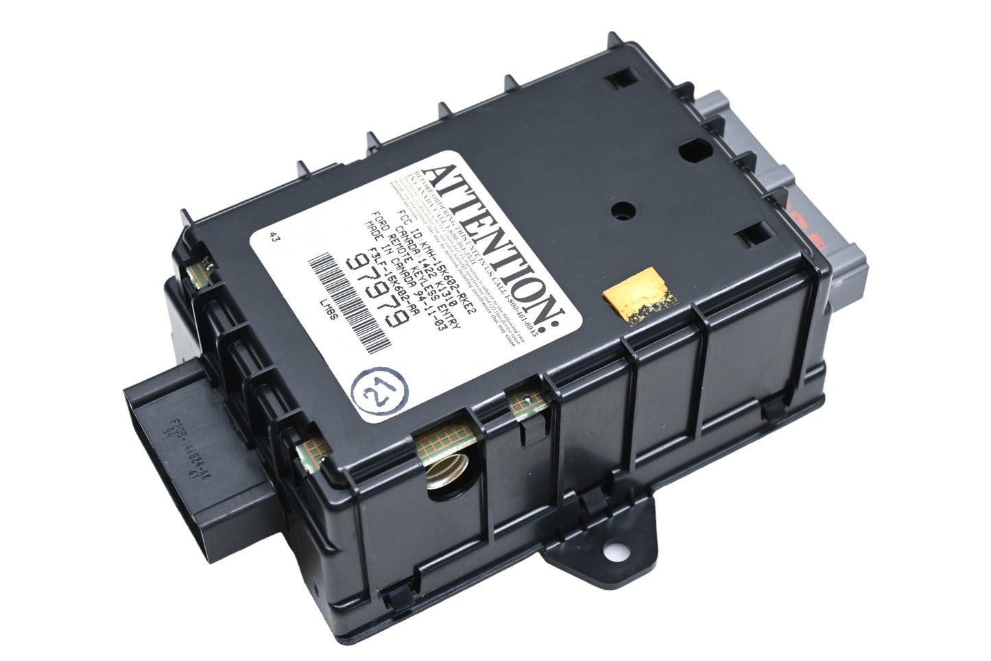 New OEM Ford F3LY-15K602-A, F3LF-15K602-AA Remote Keyless Entry Receiver NOS