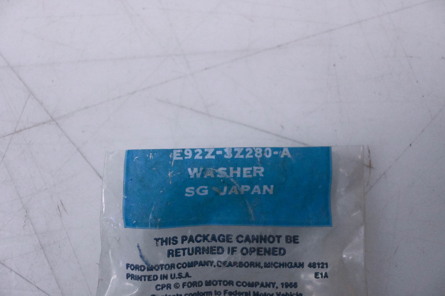 New OEM Ford E92Z-3Z280-A Washer NOS