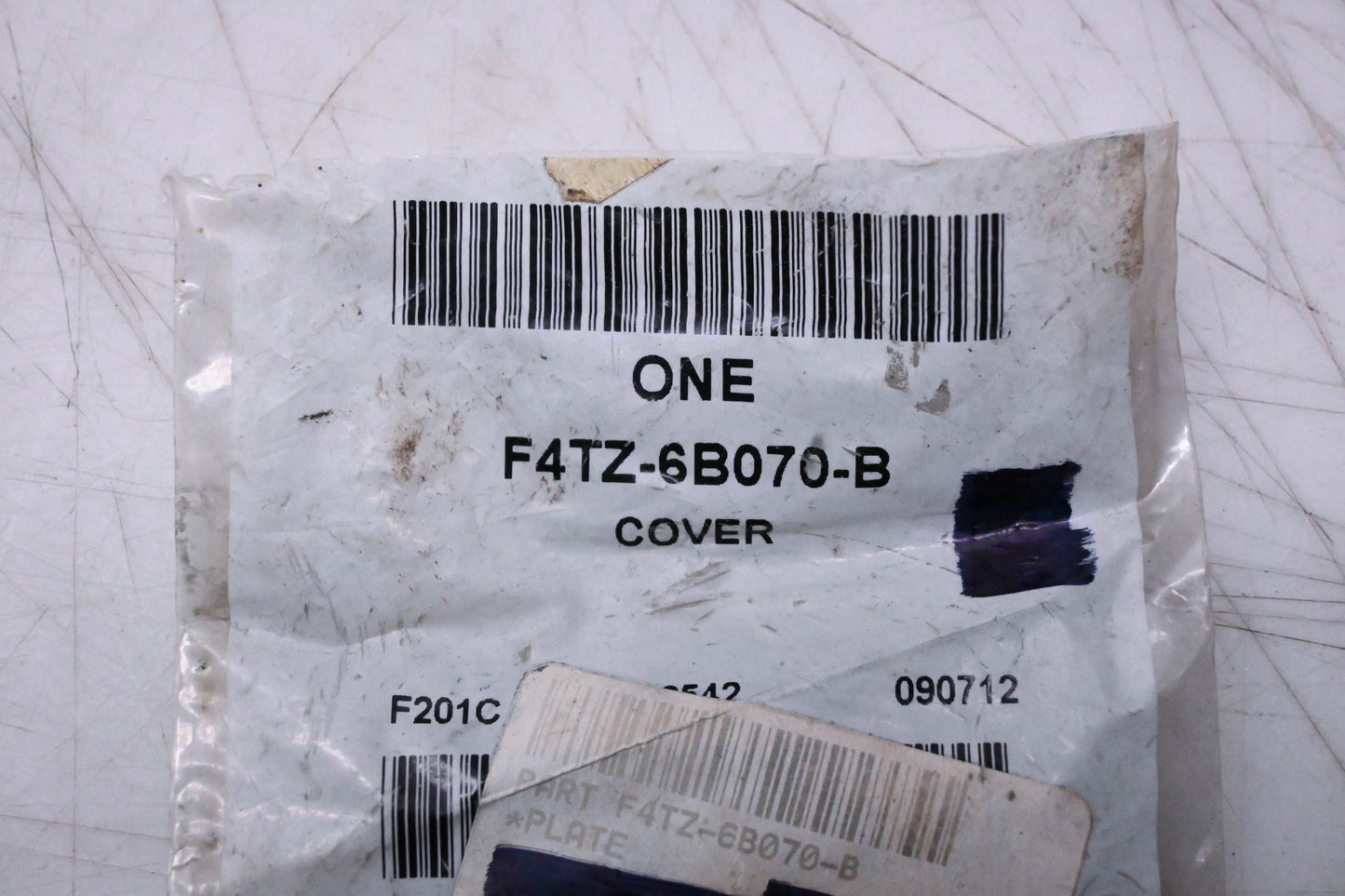 New OEM Ford F4TZ-6B070-B Front Engine Access Hole Cover NOS