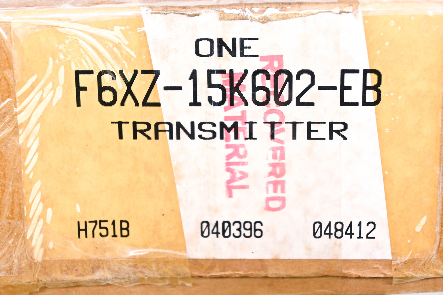 New OEM Ford F6XZ-15K602-EB, F6AX-19A401-EA, 28594 1B011 Remote Keyless Entry Receiver Kit NOS