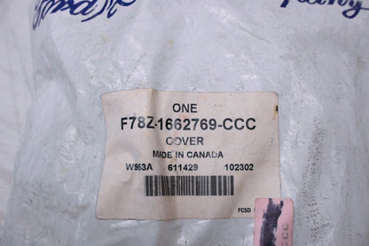 New OEM Ford F78Z-1662769-CCC Drivers Seat Cover Moulding NOS
