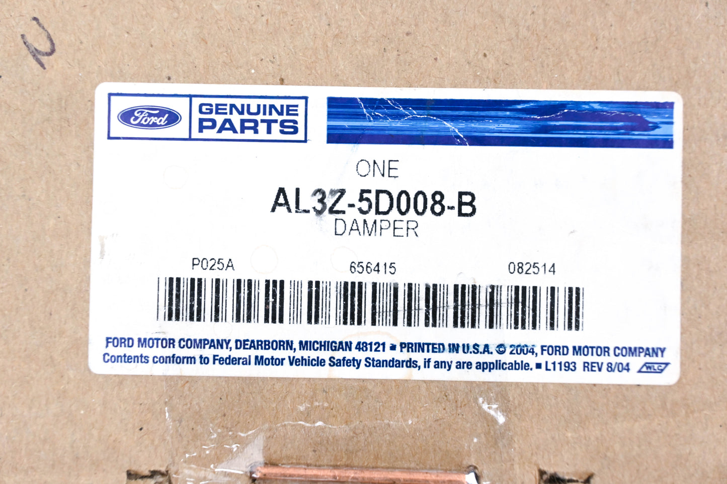 New OEM Ford AL3Z-5D008-B Damper Body Mount NOS