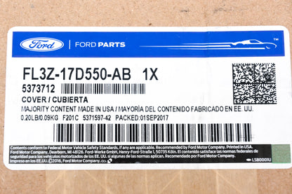 New OEM Ford FL3Z-17D550-AB, FL3B-17D568-AF Black Rearview Mirror Trim NOS