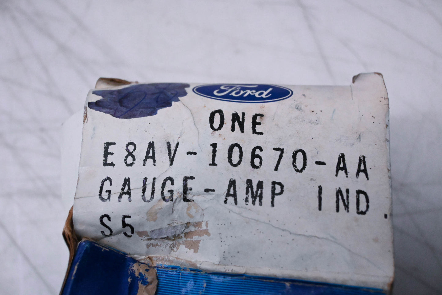 New OEM Ford E8AV-10670-AA Ammeter Assembly NOS