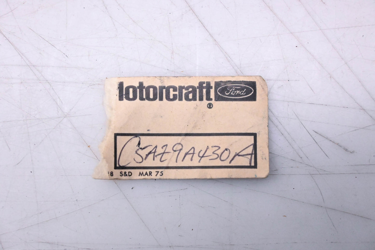 New OEM Ford C5AZ-9A430-A Exhaust Control Valve Shaft Assembly NOS