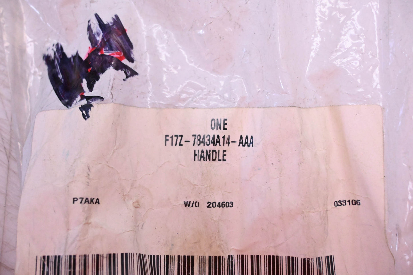New OEM Ford F17Z-78434A14-AAA Handle Assembly NOS