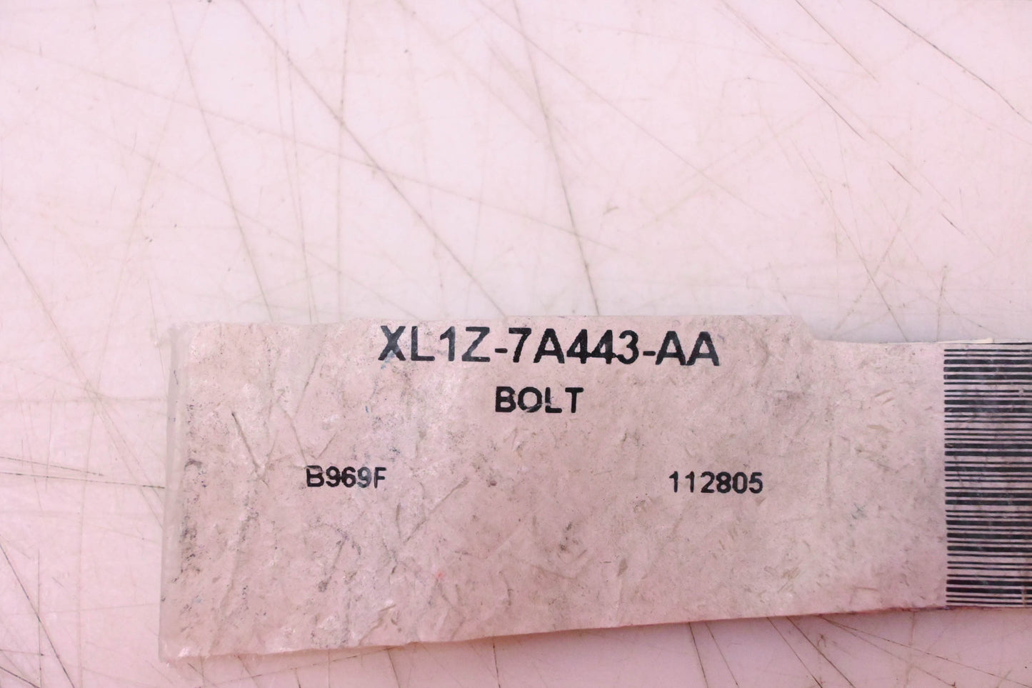 New OEM Ford XL1Z-7A443-AA Bolt NOS