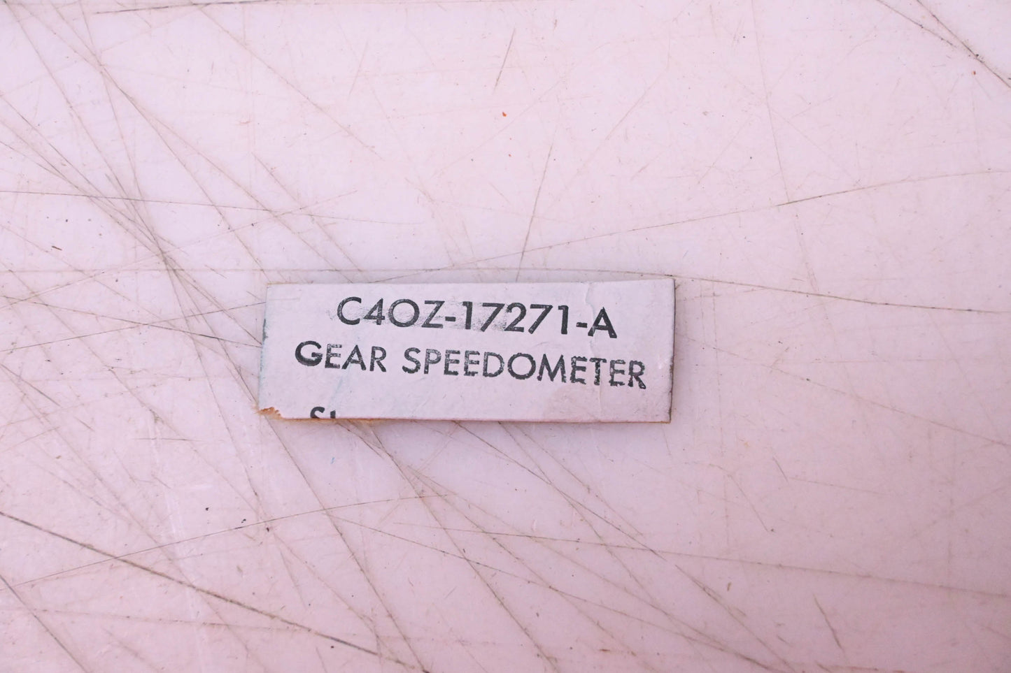 New OEM Ford C4OZ-17271-A Red Speedometer Driven Gear NOS
