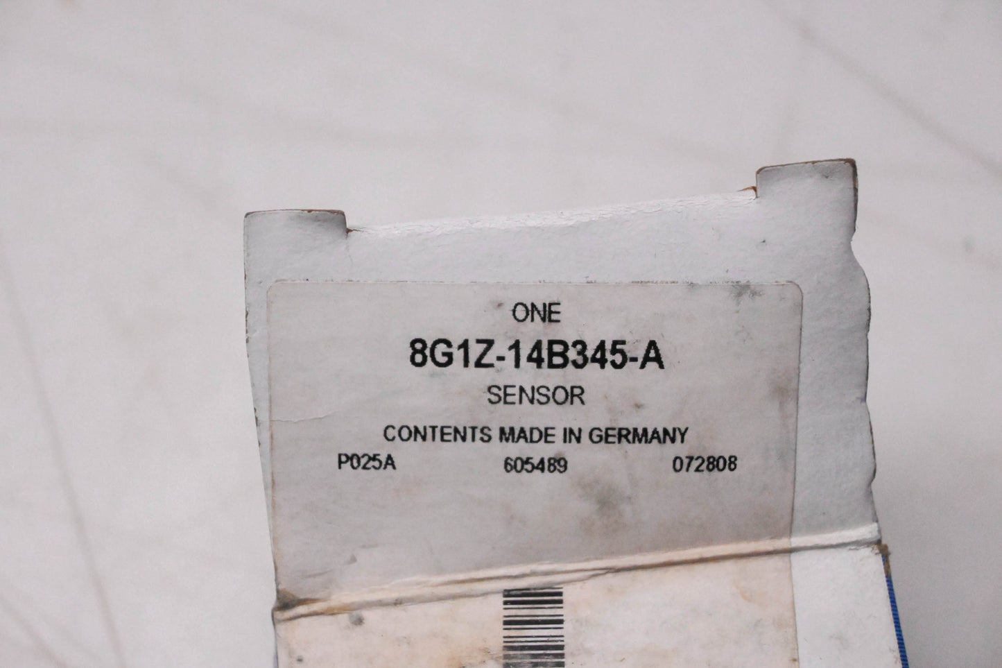 New OEM Ford 8G1Z-14B345-A Side Impact Sensor Assembly NOS