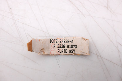 New OEM Ford D3TZ-2A636-A Plate NOS