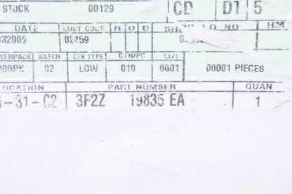 New OEM Ford 3F2Z-19835-EA Tube Assembly NOS