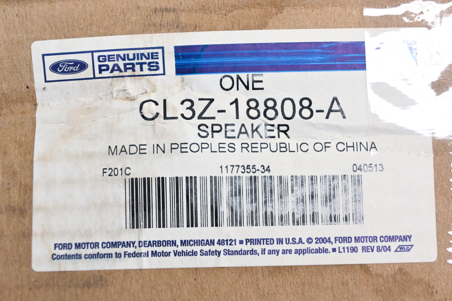 New OEM Ford CL3Z-18808-A, CL3T-18808-BA Speaker 25w NOS