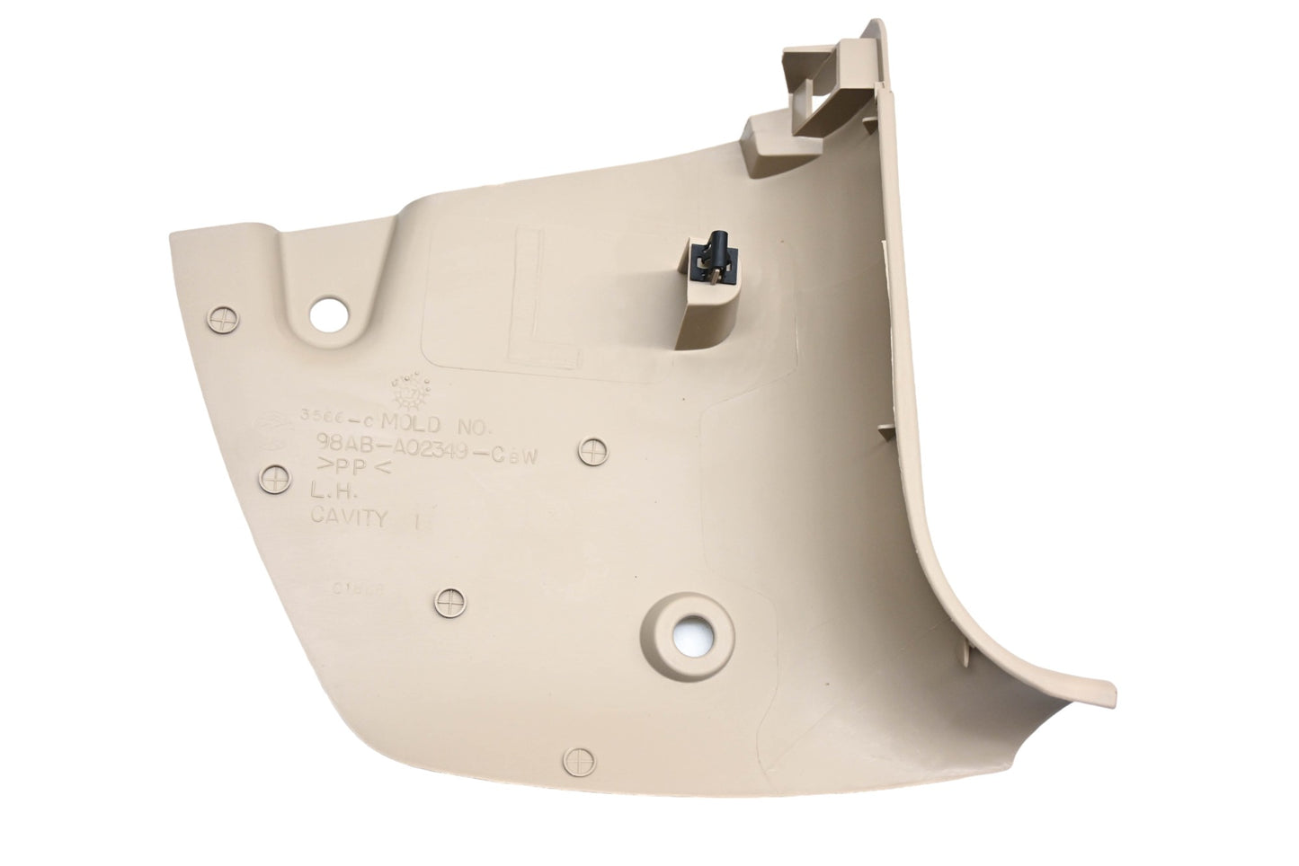 New OEM Ford 5S4Z-5402345-CAB Camel Lefthand Kick Trim Cowl Panel NOS