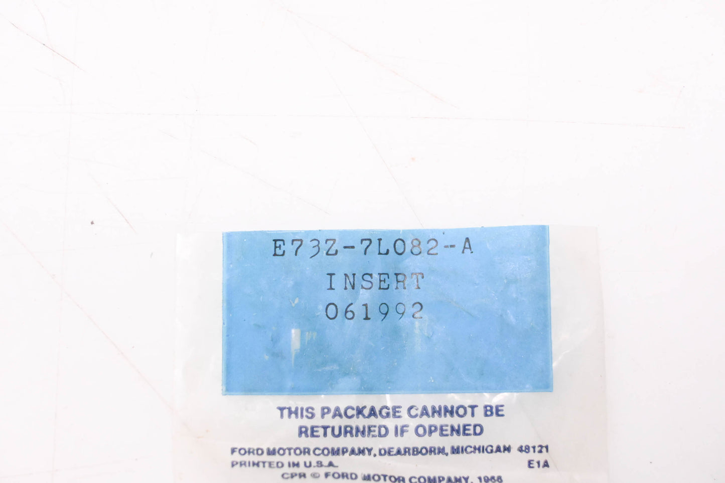 New OEM Ford E73Z-7L082-A Insert NOS