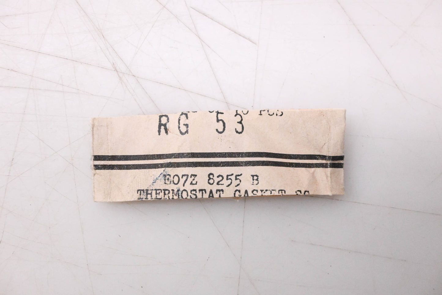 New OEM Motorcraft RG-53, EO7Z-8255-B Thermostat Coolant Gasket NOS