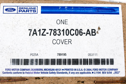 New OEM Ford 7A1Z-78310C06-AB Black Rear Interior Switch Cover NOS