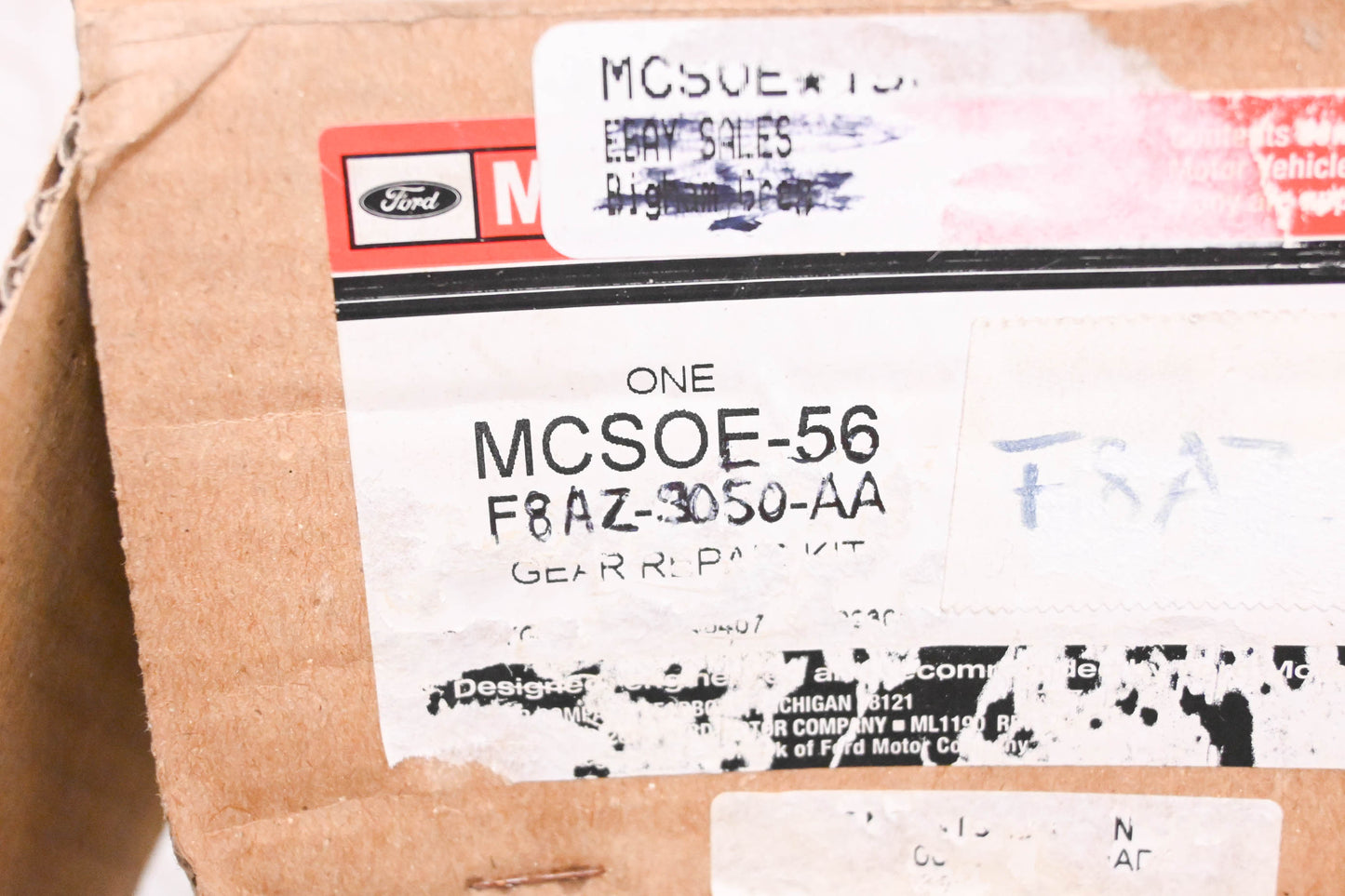 New OEM Motorcraft MCSOE-56, F8AZ-3050-AA Ball Joint Repair Kit NOS