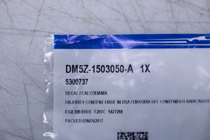 New OEM Ford DM5Z-1503050-A, 5300737 AC Label Decal NOS