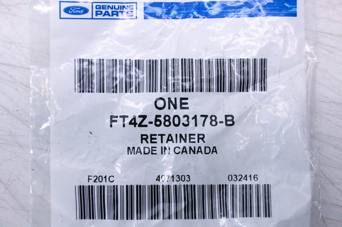 New OEM Ford FT4Z-5803178-B Grille Bracket Retainer NOS