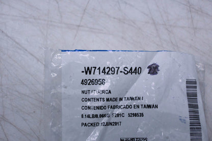 New OEM Ford W714297-S440, 4926958 Front Insulator Nut NOS