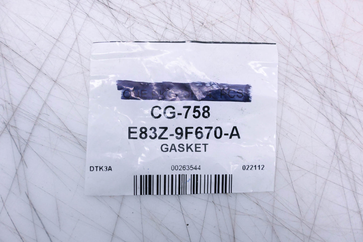 New OEM Motorcraft CG-758, E83Z-9F670-A Fuel Injection Idle Air Control Valve Gasket NOS