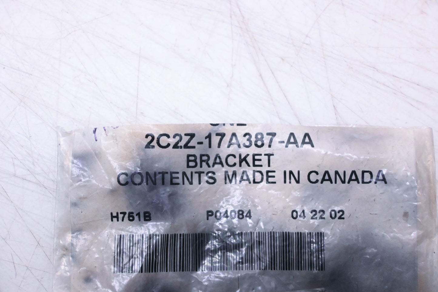 New OEM Ford 2C2Z-17A387-AA License Bracket Kit NOS